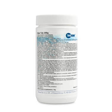 Chlor tabletki 200g opak. 1 kg - BASSAU